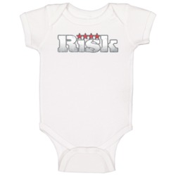 Risk Board Game Logo Baby One Piece 37579609
