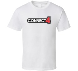 Connect 4 Board Game Logo T Shirt 37579621