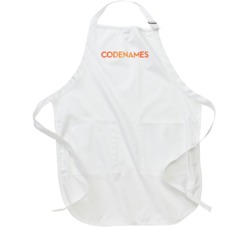 Codenames Board Game Logo Apron 37579628