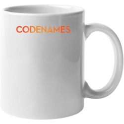 Codenames Board Game Logo Mug 37579640