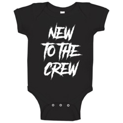 New To The Crew Heavy Metal Baby Baby One Piece 37582234