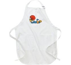 Winnie Wood Pecker Retro Cartoon Face Apron 37582762