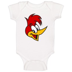 Woody Wood Pecker Cartoon Face Baby One Piece 37582771