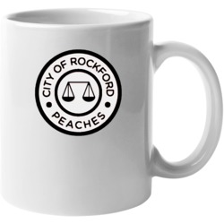City Of Rockford Peaches All-american Girls Professional Baseball League Mug 37582792