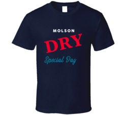 Molson Dry Special Day T Shirt 37584260