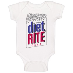 Diet Rite No Sodium Cola Baby One Piece 37584373