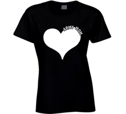 Army Mom Cute Ladies T Shirt 37586777