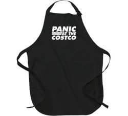Panic At The Costco White Apron 37586822
