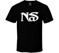 Nas Rapper Logo Rap Hop Hop Music Fan Grunge Look T Shirt 37598396