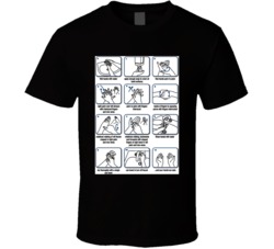 How To Wash Your Hands Instructional T Shirt 37638894
