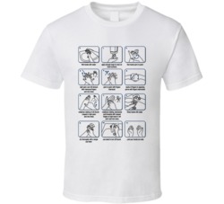 How To Wash Your Hands Instructional T Shirt 37638901