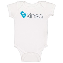 Kinsa Health Technology Company Logo Baby One Piece 37639207