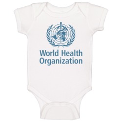 World Health Organization Logo Baby One Piece 37639244