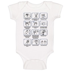 How To Wash Your Hands Instructional Baby One Piece 37639279