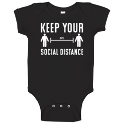Keep Your Social Distance Introvert Baby One Piece 37640916