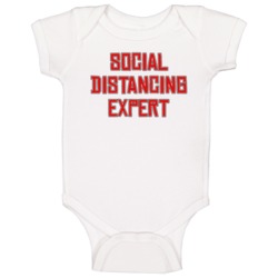 Social Distancing Expert Baby One Piece 37640970