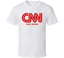 Cnn Fake News Funny Trump T Shirt 37641998