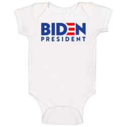 Joe Biden For President 2020 Logo Baby One Piece 37642120