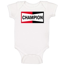 Vintage Champion Logo Baby One Piece 37704341