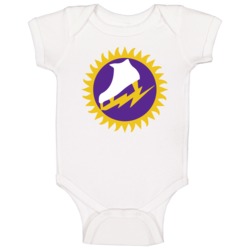 New York Golden Blades World Hockey Association Retro Team Logo Baby One Piece 37708455