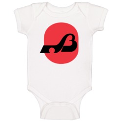Baltimore Blades World Hockey Association Retro Team Logo Baby One Piece 37708465