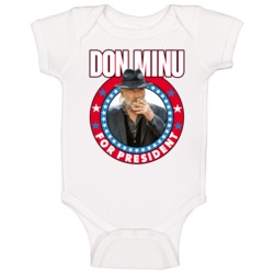 Zero Zero Zero Don Minu For President Movie Fan Baby One Piece 37712044