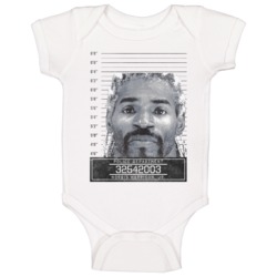 Norris Harrison Jr Famous Sports Star Mugshot Police Department Baby One Piece 37714377
