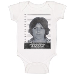 Jennifer Capriati Famous Sports Star Mugshot Police Department Baby One Piece 37714378