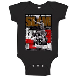 Michael Jordan Slam Dunk Magazine Cover Basketball Baby One Piece 37765724