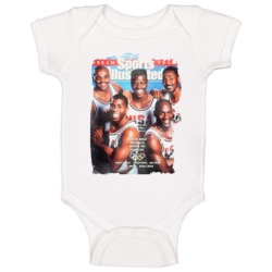 Michael Jordan Sports Illustrated Dream Team Basketball Baby One Piece 37765736