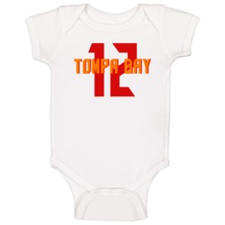 Tompa Bay Tom Brady Quarterback Tampa Bay Football Fan Baby One Piece 37817620