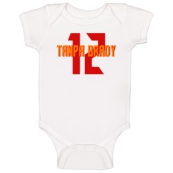 Tampa Brady Tom Brady Quarterback Tampa Bay Football Fan Baby One Piece 37817632