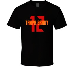 Tampa Brady Tom Brady Quarterback Tampa Bay Football Sports Fan T Shirt 37817633
