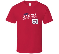 Jaime Barria 51 Favorite Player Los Angeles A Baseball Fan T Shirt 38334130