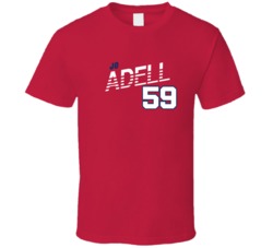 Jo Adell 59 Favorite Player Los Angeles A Baseball Fan T Shirt 38334136
