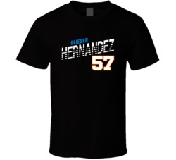 Elieser Hernandez 57 Favorite Player Miami Baseball Fan T Shirt 38334211
