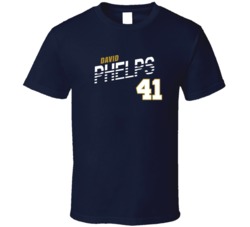 David Phelps 41 Favorite Player Milwaukee Baseball Fan T Shirt 38334233