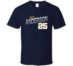 Brett Anderson 25 Favorite Player Milwaukee Baseball Fan T Shirt 38334256