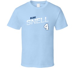 Blake Snell 4 Favorite Player Tampa Bay Baseball Fan T Shirt 38338601