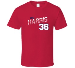 Will Harris 36 Favorite Player Washington Baseball Fan T Shirt 38339595