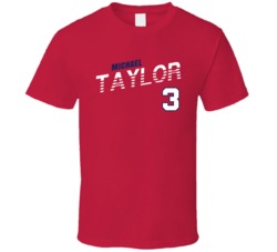 Michael Taylor 3 Favorite Player Washington Baseball Fan T Shirt 38339609