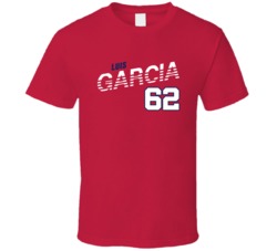 Luis Garcia 62 Favorite Player Washington Baseball Fan T Shirt 38339616