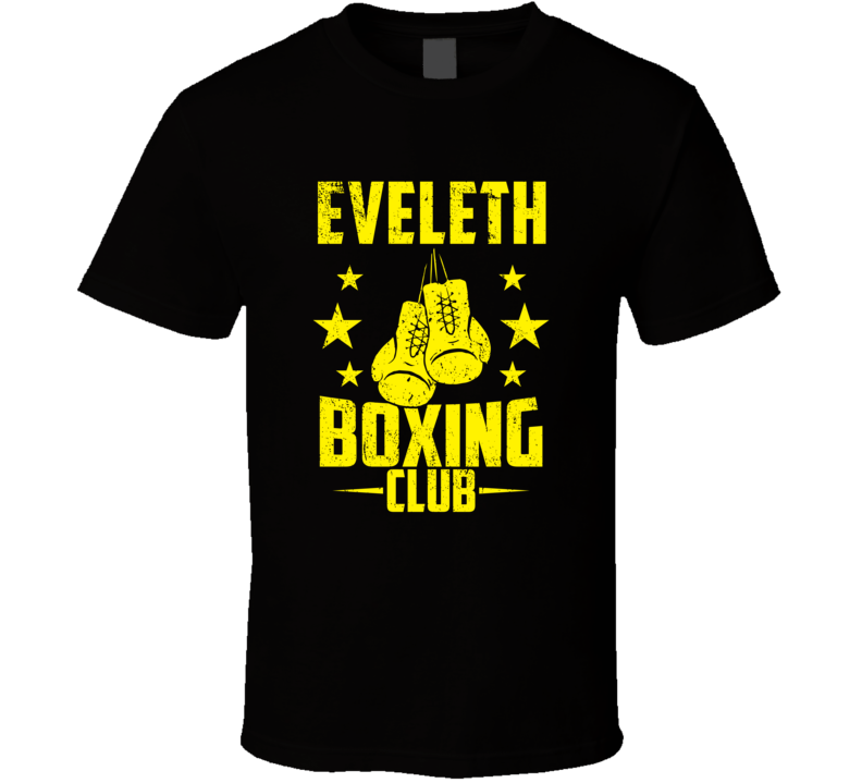 Eveleth Minnesota Boxing Club Cool Sports Fitness T Shirt