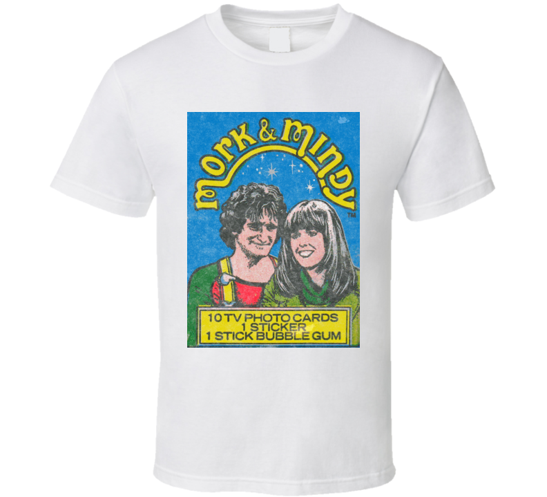 Topps Mork And Mindy Trading Cards T Shirt