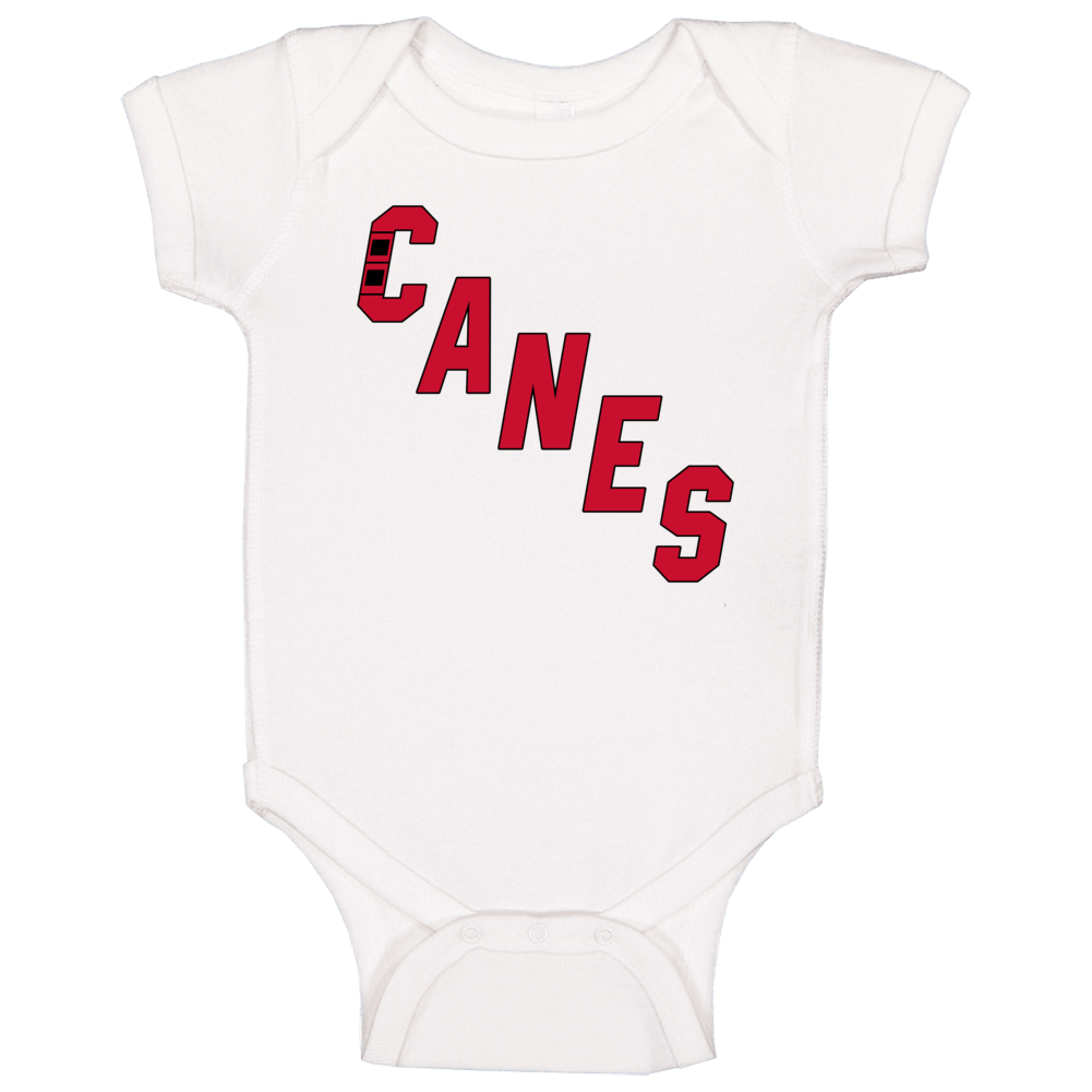 Canes Legend David Ayres Emergency Goalie Carolina Hockey Fan Baby One