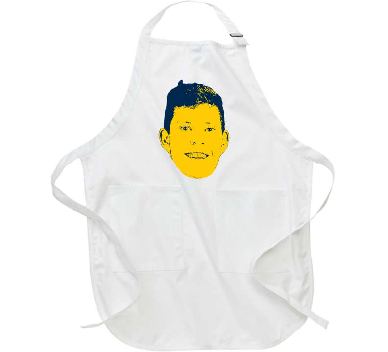 Jon Teske University Of Michigan College Basketball Player Big Head Fan 