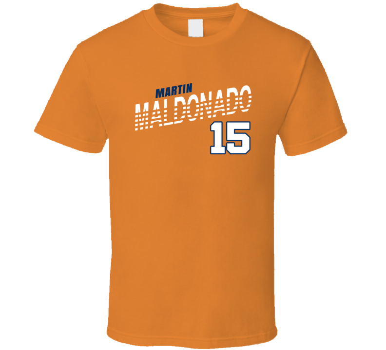 Martin Maldonado 15 Favorite Player Houston Baseball Fan T Shirt