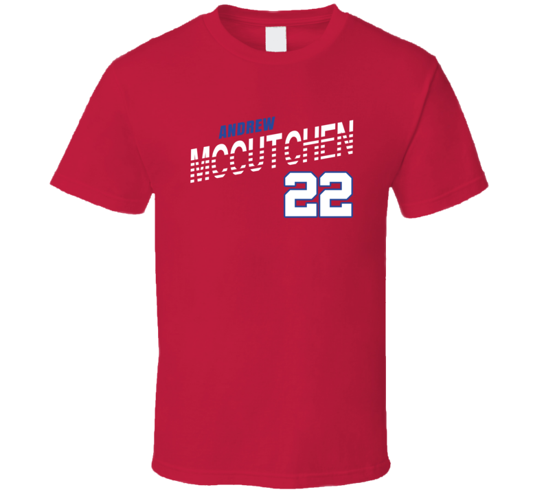 Andrew Mccutchen 22 Favorite Player Philadelphia Baseball Fan T Shirt