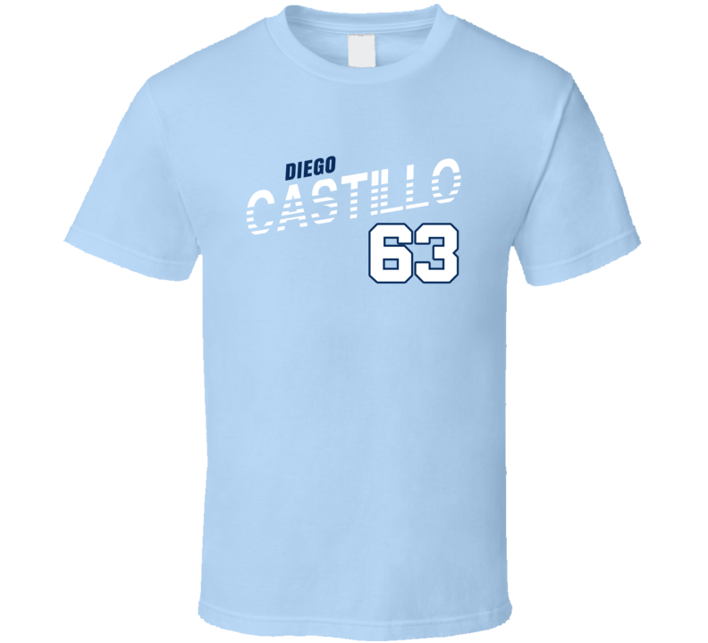 Diego Castillo 63 Favorite Player Tampa Bay Baseball Fan T Shirt