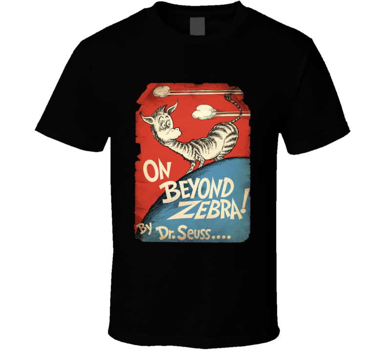Book Cover On Beyond Zebra Fan T Shirt
